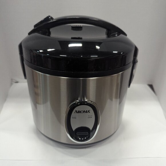 Aroma Other - Aroma ARC-904SB 8-Cup Digital Rice Cooker – Stainless Steel, Steamer, Keep Warm
